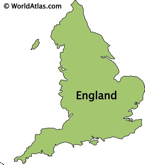 Benefits of using MAP England On A World Map